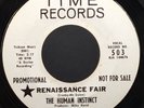 Garage Psych Rock 45 - The Human Instinct - Renaissance Fair / Pink Dawn - Time