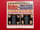 The Beatles Vs The Four Seasons - 2LPs - 1964 Vee-Jay MONO w/ Poster