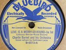 78RPM Bluebird Charlie Barnet - Love Is Merry-Go-Round / First Time Saw You, VV+