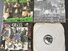 4 Rare Punk LPs From The 1980s Crass Abrasive Wheels Runnin Riot