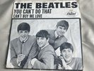 Rare  The Beatles-Can't Buy Me Love/You Can't Do That-Vinyl 45 w/Picture Sleeve