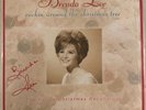 BRENDA LEE – ROCKIN' AROUND THE CHRISTMAS TREE - *SIGNED COVER* BLACK LP VG+ A14