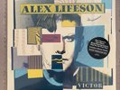 Alex Lifeson Victor Backstage Exclusive Ruby Translucent 2LP Signed - In Hand