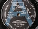 The JACKSON FIVE - I AM LOVE  A-label 1975 soul funk Demo Michael 5 Promo Motown