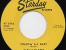 / Glenn Barber - Shadow My Baby Ltd 1980S Repro 45' To 10 Rockin Club Killer