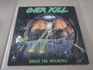 OVERKILL -UNDER THE INFLUENCE- AWESOME VERY HARD TO FIND 1ST PRESS LP VINYL 1988