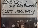 ZOE & THE STORMIES LET'S SHAKE BABY ORIG GREEK 45' PAN-VOX 1966 PS PROMO