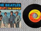 The Beatles Record Capitol Records 5476 Help  I'm Down Picture Sleeve Vinyl 45