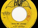BLACK BROTHERS w/ LYNN TAITT Give Me Loving RARE ROCKSTEADY 45 on HOP Listen