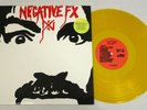 NEGATIVE FX SELF TITLED S/T 1989 LP GOLD COLORED VINYL RARE HARDCORE PUNK Manson
