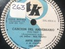 Artie Shaw - 10” TK SAL-40016 - Anniversary Song / The Hornet