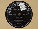 six vintage Greek music Metropolitan, Aristophone labels 78rpm records - Greece