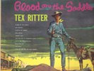 Tex Ritter Blood On The Saddle NEAR MINT Capitol Vinyl LP