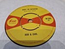 BOB & EARL - BABY I'M SATISFIED - THE SISSY SUE RECORDS WI 393