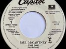 PAUL McCARTNEY -This One- Rare USA Promo Only 7” White Label  (Vinyl) (Beatles)