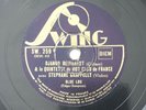 Django Reinhardt QHCF R-Vingt Six 78RPM Swing # 259