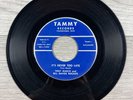 Tony March And Bill Davids Rockets Show Down / It’s Never Too Late 45 RPM