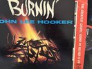 JOHN LEE HOOKER LP-BURNIN' -AUDIOMATRIX- MONO DEEP GRROVE- BLUES GUITAR VG++