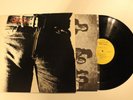 The Rolling Stones Sticky Fingers Zipper Rock Record lp original vinyl album