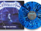 METALLICA Ride The Lightning LP Anniversary Blue Splatter Vinyl [SHIPS NOW ]
