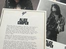 Alice Cooper Trash Vinyl LP PROMO & Press Kit  Photo   1989 SUPER RARE