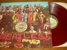 BEATLES Sgt Pepper's Lonely Hearts Club Band japanese RED colored vinyl LP Apple