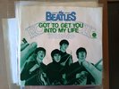 vinyl 45.   Beatles,  Got to Get You Into My Life.  w/ picture sleeve