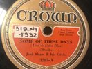 Joel Shaw- 10” Crown 3285 - Alexanders Ragtime Band / Some of these days