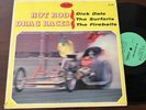 Hot Rod Drag Races Dick Dale Surfaris Fireballs Almor LP SOLID VG PLUS Surf