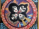 KISS Rock and Roll Over LP Vinyl 1976 US “Tear-drop” Edition Sticker Insert RARE