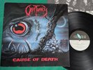 Obituary - Cause Of Death BRAZIL 1st Press lp 1990