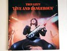 Thin Lizzy – Live And Dangerous LP, VG++, 1978 Warner Bros. 2BS 3213