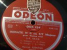 HENRYK SZERYNG  / BACH sonata no 3 - partita no 3   / ODEON ODX 124