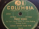 Boogie Woogie Roll 'Em Pete / Boogie Woogie Count Basie's Blue Five 78 rpm