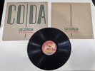 Led Zeppelin CODA LP - 1982 Swan Song/Atlantic Records Gatefold - NEAR MINT