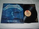 METALLICA  Ride the Lightning '84  ORIG UK YELLOW label 1st press NMint