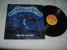 METALLICA  Ride the Lightning '84 ORIG UK MASTERDISK DMM ORANGE label NMint