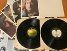 The Beatles White Album LP  2 x Vinyl Complete Poster + 4 x Photo’s FaB  EX++