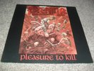 KREATOR -PLEASURE TO KILL- AWESOME RARE AND HARD TO FIND FIRST PRESS LP VINYL'86