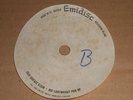 EMIDISC ACETATE 1960`s Original Label -- For Beatles Acetate Etc -- A RARE FIND