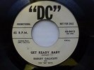 DUDLEY CALLICUTT 45 'GET READY BABY' USA DC KILLER 1959 ROCKABILLY PROMO VG++