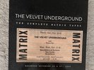 THE VELVET UNDERGROUND - The Complete Matrix Tapes *BOX* LIMITED 9x VINYL BOXSET