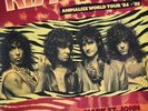 KISS - UNDER THE GUN ANIMALIZE TOUR 2LP LIVE 1984 w/ MARK ST. JOHN yellow vinyl