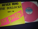 Sex Pistols - Never Mind The Bollocks LP on pink vinyl. NEW.