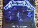 Metallica Ride The Lightning 40th Anniversary Blue Splatter Vinyl New Ships Fast
