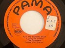 THE GROOVERS - PUT ME DOWN EASY / RARE SOUL REGGAE JAMAICA 45 / PAMA