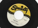 R&B BALLAD  bw/ JUMP 45 - MARVIN and JOHNNY - BABY DOLL-  HEAR - 1953 SPECIALTY