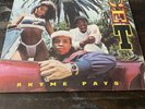Ice-T Rhyme Pays LP Vinyl 1987 Sire Gangsta Records
