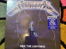 Metallica - Ride The Lightning, Blue Splatter 40th Anniversary LP