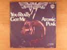 Van Halen  You Really Got Me/Atomic Punk  German Import PS Hard Rock Kinks Cover